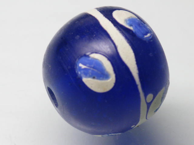 TOKO-BEADS T723-01 Lampwork glass bead 15.5~16mm T723-01 ジャワ希少とんぼ玉 15.5~16mm Asian bead & African bead  Handmade,Lampeork,bead,asia,india,ethnic,parts,accessory,beads とんぼ玉,ビーズ,トンボ玉,アジア,インド,エスニック,手作り,パーツ,アクセサリー