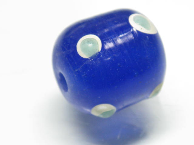 TOKO-BEADS T723-12 Lampwork glass bead 13mm T723-12 ジャワ希少とんぼ玉 13mm Asian bead & African bead  Handmade,Lampeork,bead,asia,india,ethnic,parts,accessory,beads とんぼ玉,ビーズ,トンボ玉,アジア,インド,エスニック,手作り,パーツ,アクセサリー