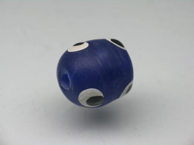 TOKO-BEADS T723-14 Lampwork glass bead 12.5mm T723-14 ジャワ希少とんぼ玉 12.5mm Asian bead & African bead  Handmade,Lampeork,bead,asia,india,ethnic,parts,accessory,beads とんぼ玉,ビーズ,トンボ玉,アジア,インド,エスニック,手作り,パーツ,アクセサリー