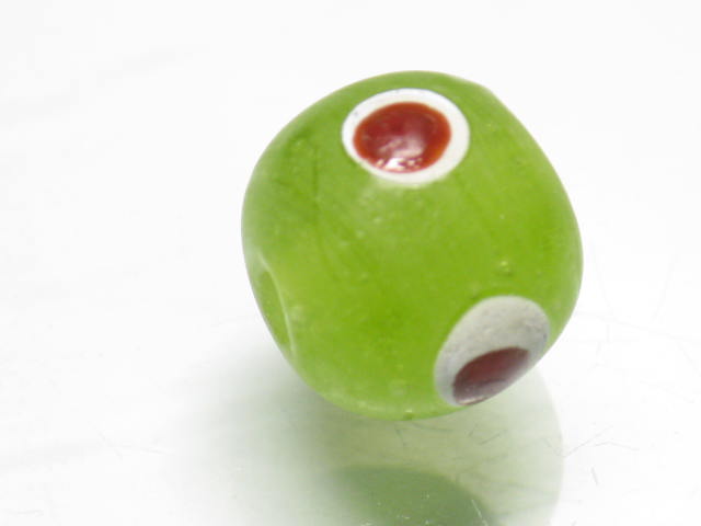 TOKO-BEADS T723-24 Lampwork glass bead 12~13mm T723-24 ジャワ希少とんぼ玉 12~13mm Asian bead & African bead  Handmade,Lampeork,bead,asia,india,ethnic,parts,accessory,beads とんぼ玉,ビーズ,トンボ玉,アジア,インド,エスニック,手作り,パーツ,アクセサリー