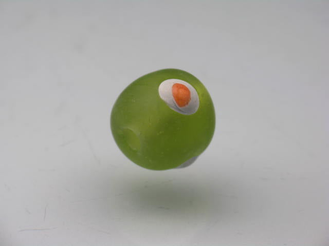 TOKO-BEADS T723-26 Lampwork glass bead 11.5mm T723-26 ジャワ希少とんぼ玉 11.5mm Asian bead & African bead  Handmade,Lampeork,bead,asia,india,ethnic,parts,accessory,beads とんぼ玉,ビーズ,トンボ玉,アジア,インド,エスニック,手作り,パーツ,アクセサリー
