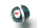 TOKO-BEADS T725-13 Lampwork glass bead 13mm T725-13 ジャワ希少とんぼ玉 13mm Asian bead & African bead  Handmade,Lampeork,bead,asia,india,ethnic,parts,accessory,beads とんぼ玉,ビーズ,トンボ玉,アジア,インド,エスニック,手作り,パーツ,アクセサリー