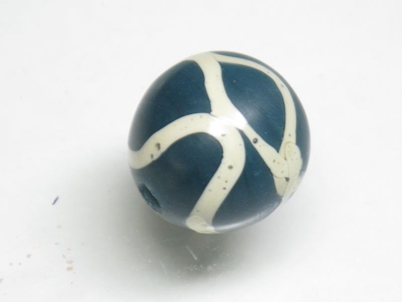TOKO-BEADS T727-06 Lampwork glass bead 14~15mm T727-06 ジャワ希少とんぼ玉 14~15mm Asian bead & African bead  Handmade,Lampeork,bead,asia,india,ethnic,parts,accessory,beads とんぼ玉,ビーズ,トンボ玉,アジア,インド,エスニック,手作り,パーツ,アクセサリー