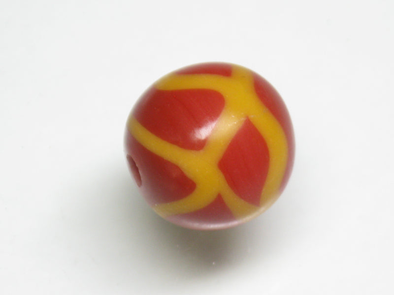 TOKO-BEADS T727-07 Lampwork glass bead 14~15mm T727-07 ジャワ希少とんぼ玉 14~15mm Asian bead & African bead  Handmade,Lampeork,bead,asia,india,ethnic,parts,accessory,beads とんぼ玉,ビーズ,トンボ玉,アジア,インド,エスニック,手作り,パーツ,アクセサリー