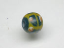 TOKO-BEADS T727-15 Lampwork glass bead 9.5~10mm T727-15 ジャワ希少とんぼ玉 9.5~10mm Asian bead & African bead  Handmade,Lampeork,bead,asia,india,ethnic,parts,accessory,beads とんぼ玉,ビーズ,トンボ玉,アジア,インド,エスニック,手作り,パーツ,アクセサリー