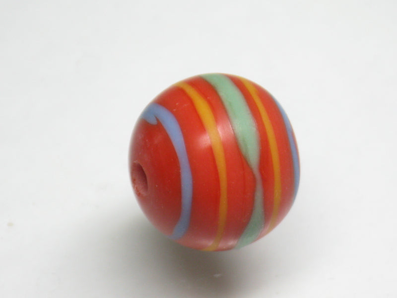 TOKO-BEADS T727-17 Lampwork glass bead 14.5~15mm T727-17 ジャワ希少とんぼ玉 14.5~15mm Asian bead & African bead  Handmade,Lampeork,bead,asia,india,ethnic,parts,accessory,beads とんぼ玉,ビーズ,トンボ玉,アジア,インド,エスニック,手作り,パーツ,アクセサリー