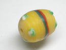 TOKO-BEADS T727-25 Lampwork glass bead 15.5mm T727-25 ジャワ希少とんぼ玉 15.5mm Asian bead & African bead  Handmade,Lampeork,bead,asia,india,ethnic,parts,accessory,beads とんぼ玉,ビーズ,トンボ玉,アジア,インド,エスニック,手作り,パーツ,アクセサリー