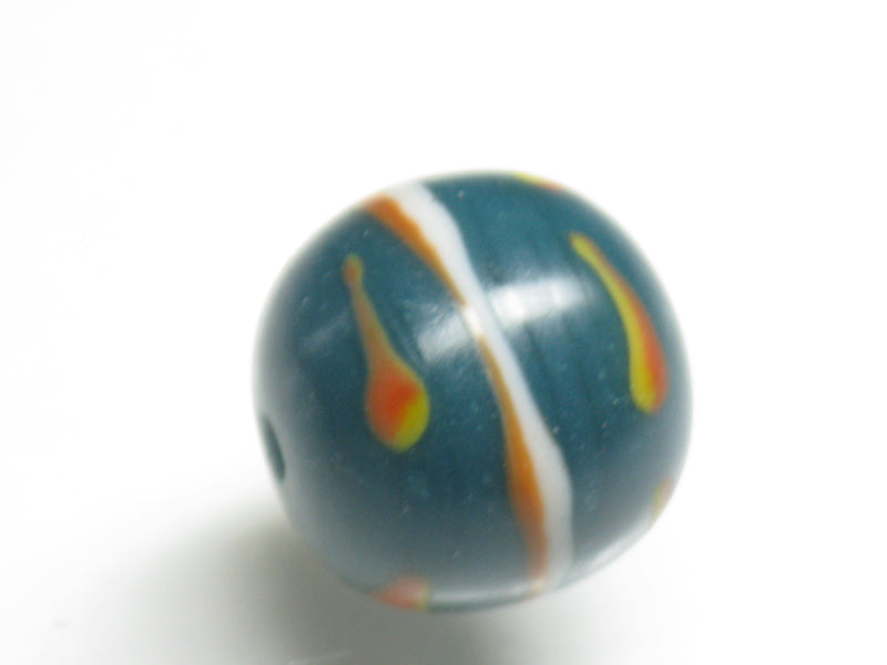 TOKO-BEADS T727-28 Lampwork glass bead 16.5~17mm T727-28 ジャワ希少とんぼ玉 16.5~17mm Asian bead & African bead  Handmade,Lampeork,bead,asia,india,ethnic,parts,accessory,beads とんぼ玉,ビーズ,トンボ玉,アジア,インド,エスニック,手作り,パーツ,アクセサリー