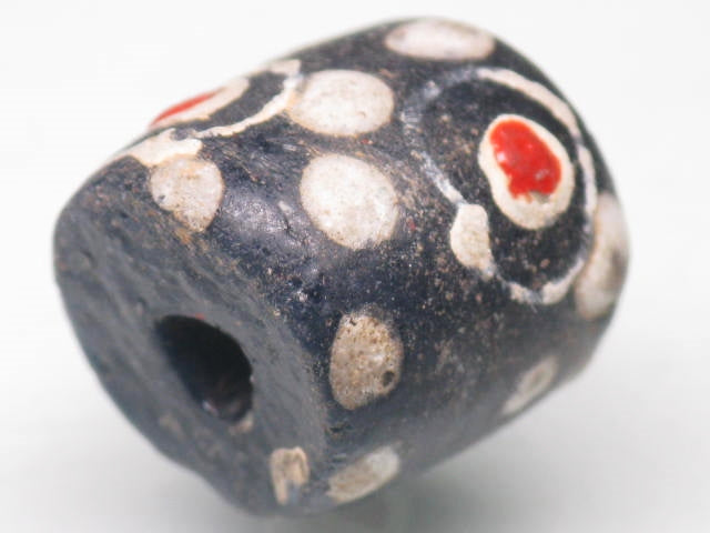 TOKO-BEADS T802-04 African Glass bead 14.5mm T802-04 アフリカとんぼ玉 14.5mm Asian bead & African bead  Handmade,Lampeork,bead,asia,india,ethnic,parts,accessory,beads とんぼ玉,ビーズ,トンボ玉,アジア,インド,エスニック,手作り,パーツ,アクセサリー