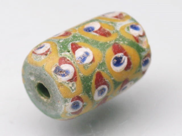 TOKO-BEADS T802-05 African Glass bead 10.5mm T802-05 アフリカとんぼ玉 10.5mm Asian bead & African bead  Handmade,Lampeork,bead,asia,india,ethnic,parts,accessory,beads とんぼ玉,ビーズ,トンボ玉,アジア,インド,エスニック,手作り,パーツ,アクセサリー