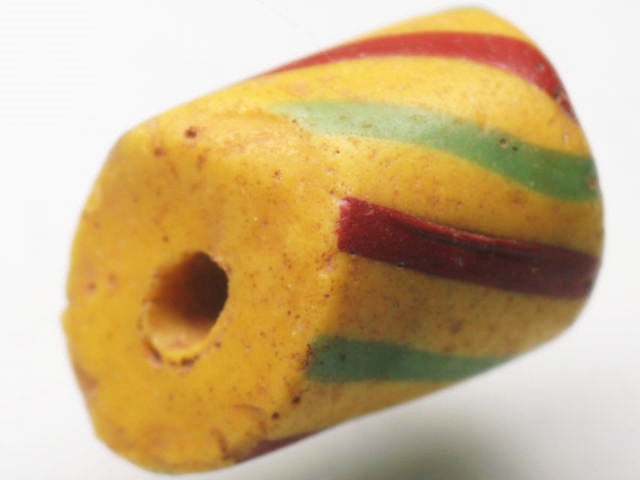 TOKO-BEADS T802-21 African Glass bead 13mm T802-21 アフリカとんぼ玉 13mm Asian bead & African bead  Handmade,Lampeork,bead,asia,india,ethnic,parts,accessory,beads とんぼ玉,ビーズ,トンボ玉,アジア,インド,エスニック,手作り,パーツ,アクセサリー