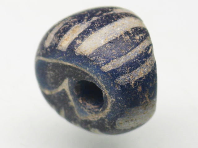 TOKO-BEADS T802-63 African Glass bead 13.5mm T802-63 アフリカとんぼ玉 13.5mm Asian bead & African bead  Handmade,Lampeork,bead,asia,india,ethnic,parts,accessory,beads とんぼ玉,ビーズ,トンボ玉,アジア,インド,エスニック,手作り,パーツ,アクセサリー