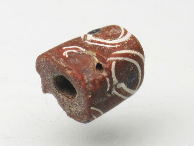 TOKO-BEADS T802-78 African Glass bead 6mm T802-78 アフリカとんぼ玉 6mm Asian bead & African bead  Handmade,Lampeork,bead,asia,india,ethnic,parts,accessory,beads とんぼ玉,ビーズ,トンボ玉,アジア,インド,エスニック,手作り,パーツ,アクセサリー