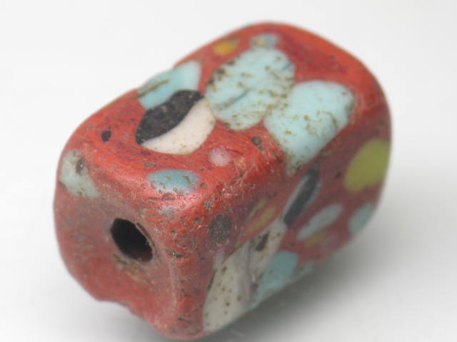 TOKO-BEADS T803-22 African Glass bead 12.5mm T803-22 アフリカとんぼ玉 12.5mm Asian bead & African bead  Handmade,Lampeork,bead,asia,india,ethnic,parts,accessory,beads とんぼ玉,ビーズ,トンボ玉,アジア,インド,エスニック,手作り,パーツ,アクセサリー