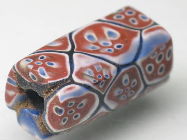 TOKO-BEADS T803-24 African Glass bead 10mm T803-24 アフリカとんぼ玉 10mm Asian bead & African bead  Handmade,Lampeork,bead,asia,india,ethnic,parts,accessory,beads とんぼ玉,ビーズ,トンボ玉,アジア,インド,エスニック,手作り,パーツ,アクセサリー