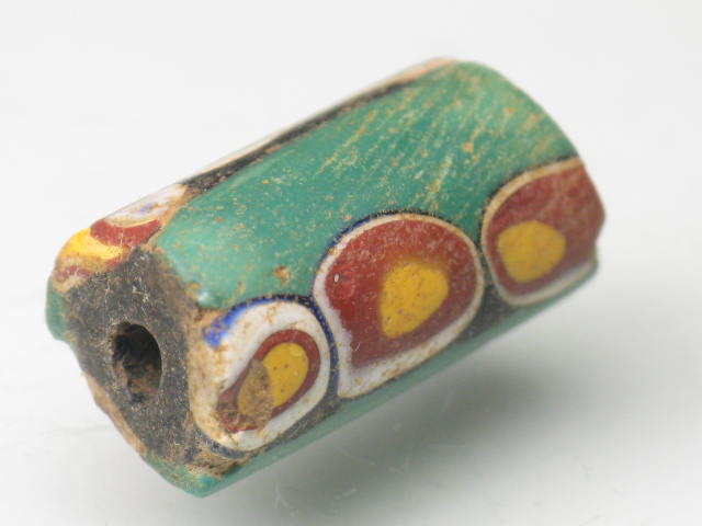 TOKO-BEADS T803-31 African Glass bead 9.5mm T803-31 アフリカとんぼ玉 9.5mm Asian bead & African bead  Handmade,Lampeork,bead,asia,india,ethnic,parts,accessory,beads とんぼ玉,ビーズ,トンボ玉,アジア,インド,エスニック,手作り,パーツ,アクセサリー