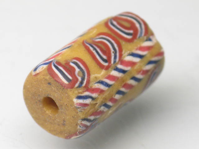 TOKO-BEADS T803-38 African Glass bead 9.5mm T803-38 アフリカとんぼ玉 9.5mm Asian bead & African bead  Handmade,Lampeork,bead,asia,india,ethnic,parts,accessory,beads とんぼ玉,ビーズ,トンボ玉,アジア,インド,エスニック,手作り,パーツ,アクセサリー