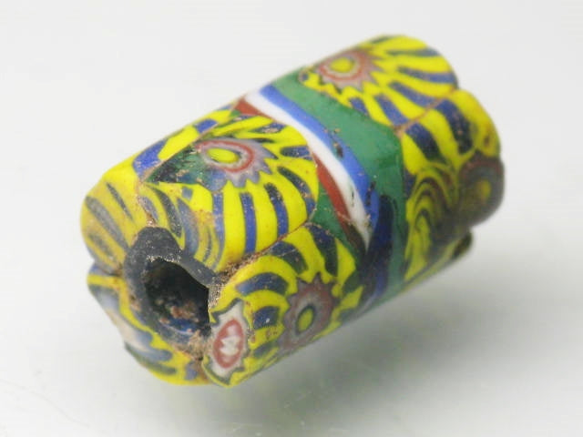 TOKO-BEADS T803-39 African Glass bead 9.5mm T803-39 アフリカとんぼ玉 9.5mm Asian bead & African bead  Handmade,Lampeork,bead,asia,india,ethnic,parts,accessory,beads とんぼ玉,ビーズ,トンボ玉,アジア,インド,エスニック,手作り,パーツ,アクセサリー