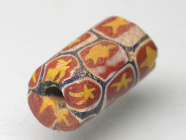 TOKO-BEADS T803-43 African Glass bead 8.5mm T803-43 アフリカとんぼ玉 8.5mm Asian bead & African bead  Handmade,Lampeork,bead,asia,india,ethnic,parts,accessory,beads とんぼ玉,ビーズ,トンボ玉,アジア,インド,エスニック,手作り,パーツ,アクセサリー