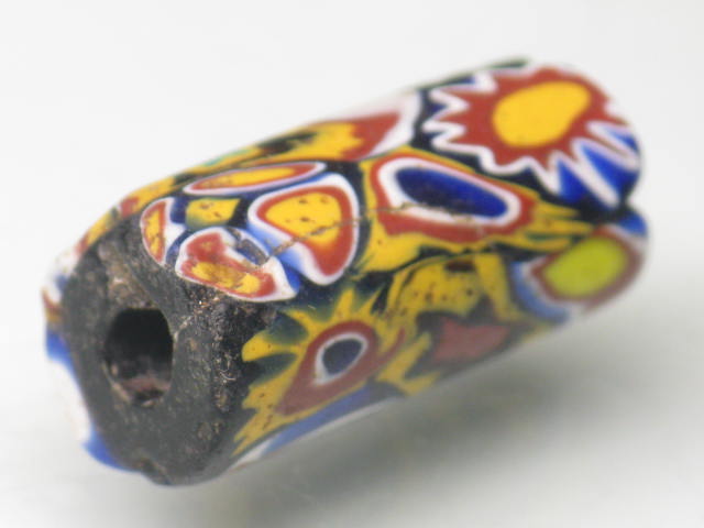 TOKO-BEADS T803-48 African Glass bead 9.5mm T803-48 アフリカとんぼ玉 9.5mm Asian bead & African bead  Handmade,Lampeork,bead,asia,india,ethnic,parts,accessory,beads とんぼ玉,ビーズ,トンボ玉,アジア,インド,エスニック,手作り,パーツ,アクセサリー