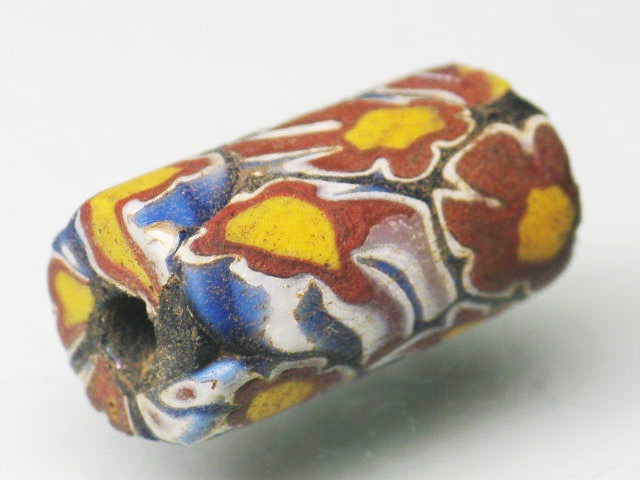 TOKO-BEADS T803-57 African Glass bead 9.5mm T803-57 アフリカとんぼ玉 9.5mm Asian bead & African bead  Handmade,Lampeork,bead,asia,india,ethnic,parts,accessory,beads とんぼ玉,ビーズ,トンボ玉,アジア,インド,エスニック,手作り,パーツ,アクセサリー