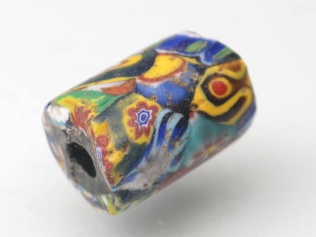 TOKO-BEADS T803-87 African Glass bead 9.5mm T803-87 アフリカとんぼ玉 9.5mm Asian bead & African bead  Handmade,Lampeork,bead,asia,india,ethnic,parts,accessory,beads とんぼ玉,ビーズ,トンボ玉,アジア,インド,エスニック,手作り,パーツ,アクセサリー