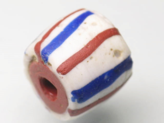 TOKO-BEADS T803-98 African Glass bead 13.5mm T803-98 アフリカとんぼ玉 13.5mm Asian bead & African bead  Handmade,Lampeork,bead,asia,india,ethnic,parts,accessory,beads とんぼ玉,ビーズ,トンボ玉,アジア,インド,エスニック,手作り,パーツ,アクセサリー