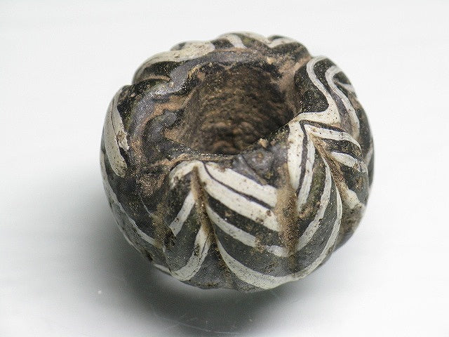 TOKO-BEADS T804-12 African Glass bead 25mm T804-12 アフリカとんぼ玉 25mm Asian bead & African bead  Handmade,Lampeork,bead,asia,india,ethnic,parts,accessory,beads とんぼ玉,ビーズ,トンボ玉,アジア,インド,エスニック,手作り,パーツ,アクセサリー