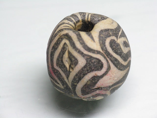 TOKO-BEADS T804-13 African Glass bead 22mm T804-13 アフリカとんぼ玉 22mm Asian bead & African bead  Handmade,Lampeork,bead,asia,india,ethnic,parts,accessory,beads とんぼ玉,ビーズ,トンボ玉,アジア,インド,エスニック,手作り,パーツ,アクセサリー