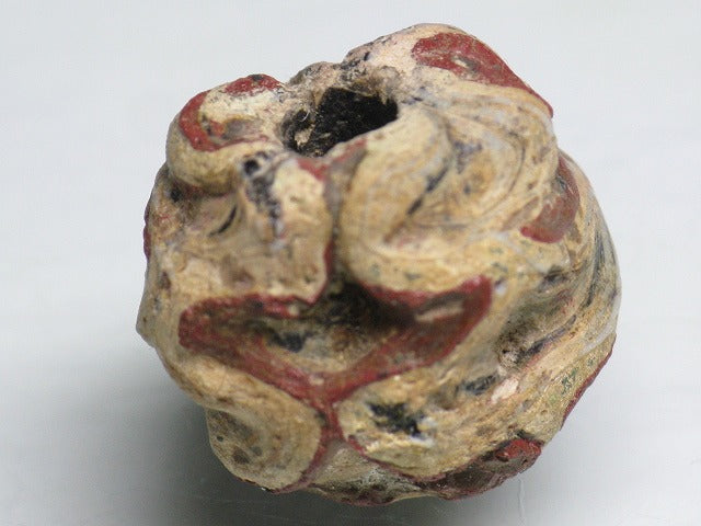 TOKO-BEADS T804-15 African Glass bead 18mm T804-15 アフリカとんぼ玉 18mm Asian bead & African bead  Handmade,Lampeork,bead,asia,india,ethnic,parts,accessory,beads とんぼ玉,ビーズ,トンボ玉,アジア,インド,エスニック,手作り,パーツ,アクセサリー