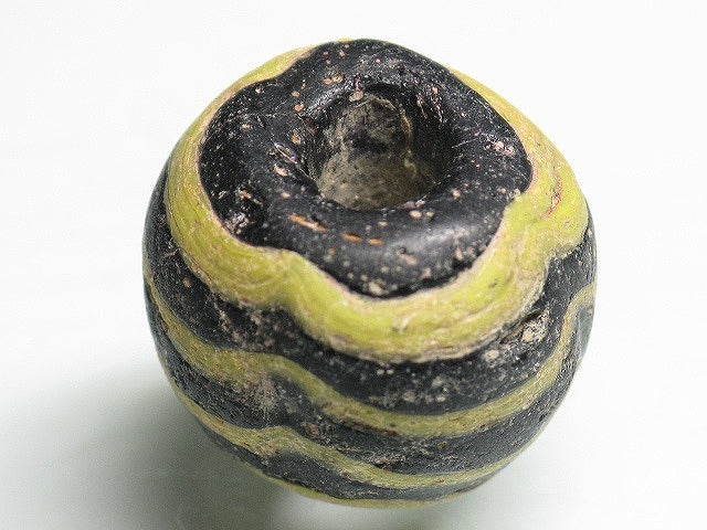 TOKO-BEADS T804-20 African Glass bead 19mm T804-20 アフリカとんぼ玉 19mm Asian bead & African bead  Handmade,Lampeork,bead,asia,india,ethnic,parts,accessory,beads とんぼ玉,ビーズ,トンボ玉,アジア,インド,エスニック,手作り,パーツ,アクセサリー