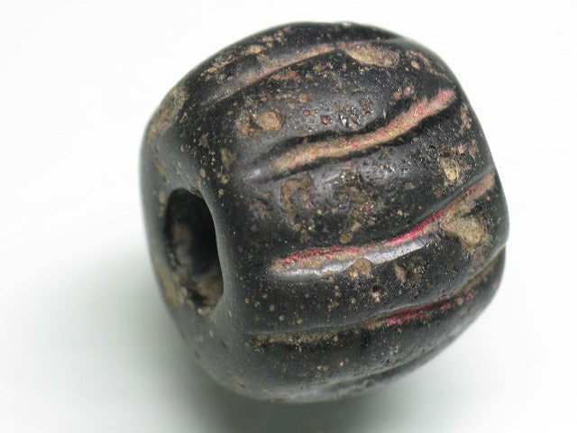 TOKO-BEADS T804-24 African Glass bead 18mm T804-24 アフリカとんぼ玉 18mm Asian bead & African bead  Handmade,Lampeork,bead,asia,india,ethnic,parts,accessory,beads とんぼ玉,ビーズ,トンボ玉,アジア,インド,エスニック,手作り,パーツ,アクセサリー