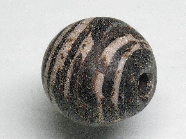TOKO-BEADS T804-27 African Glass bead 17mm T804-27 アフリカとんぼ玉 17mm Asian bead & African bead  Handmade,Lampeork,bead,asia,india,ethnic,parts,accessory,beads とんぼ玉,ビーズ,トンボ玉,アジア,インド,エスニック,手作り,パーツ,アクセサリー