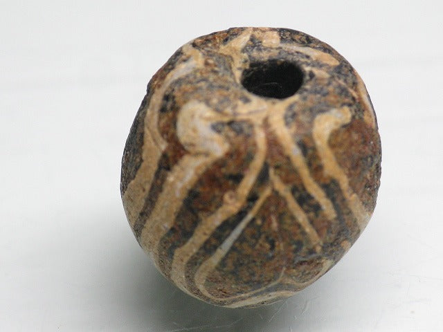 TOKO-BEADS T804-29 African Glass bead 16.5mm T804-29 アフリカとんぼ玉 16.5mm Asian bead & African bead  Handmade,Lampeork,bead,asia,india,ethnic,parts,accessory,beads とんぼ玉,ビーズ,トンボ玉,アジア,インド,エスニック,手作り,パーツ,アクセサリー
