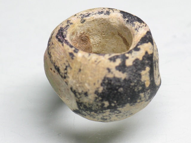 TOKO-BEADS T804-30 African Glass bead 19mm T804-30 アフリカとんぼ玉 19mm Asian bead & African bead  Handmade,Lampeork,bead,asia,india,ethnic,parts,accessory,beads とんぼ玉,ビーズ,トンボ玉,アジア,インド,エスニック,手作り,パーツ,アクセサリー