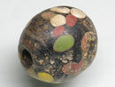 TOKO-BEADS T804-40 African Glass bead 15mm T804-40 アフリカとんぼ玉 15mm Asian bead & African bead  Handmade,Lampeork,bead,asia,india,ethnic,parts,accessory,beads とんぼ玉,ビーズ,トンボ玉,アジア,インド,エスニック,手作り,パーツ,アクセサリー