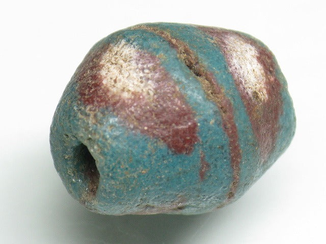 TOKO-BEADS T804-46 African Glass bead 14mm T804-46 アフリカとんぼ玉 14mm Asian bead & African bead  Handmade,Lampeork,bead,asia,india,ethnic,parts,accessory,beads とんぼ玉,ビーズ,トンボ玉,アジア,インド,エスニック,手作り,パーツ,アクセサリー