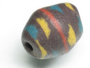 TOKO-BEADS T804-48 African Glass bead 13.5mm T804-48 アフリカとんぼ玉 13.5mm Asian bead & African bead  Handmade,Lampeork,bead,asia,india,ethnic,parts,accessory,beads とんぼ玉,ビーズ,トンボ玉,アジア,インド,エスニック,手作り,パーツ,アクセサリー