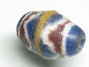 TOKO-BEADS T804-50 African Glass bead 13.5mm T804-50 アフリカとんぼ玉 13.5mm Asian bead & African bead  Handmade,Lampeork,bead,asia,india,ethnic,parts,accessory,beads とんぼ玉,ビーズ,トンボ玉,アジア,インド,エスニック,手作り,パーツ,アクセサリー