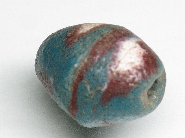 TOKO-BEADS T804-52 African Glass bead 13~14mm T804-52 アフリカとんぼ玉 13~14mm Asian bead & African bead  Handmade,Lampeork,bead,asia,india,ethnic,parts,accessory,beads とんぼ玉,ビーズ,トンボ玉,アジア,インド,エスニック,手作り,パーツ,アクセサリー