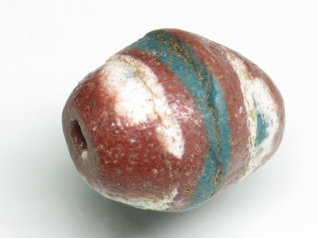 TOKO-BEADS T804-53 African Glass bead 13.5~14mm T804-53 アフリカとんぼ玉 13.5~14mm Asian bead & African bead  Handmade,Lampeork,bead,asia,india,ethnic,parts,accessory,beads とんぼ玉,ビーズ,トンボ玉,アジア,インド,エスニック,手作り,パーツ,アクセサリー