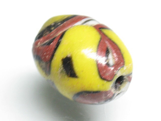 TOKO-BEADS T804-58 African Glass bead 11.5mm T804-58 アフリカとんぼ玉 11.5mm Asian bead & African bead  Handmade,Lampeork,bead,asia,india,ethnic,parts,accessory,beads とんぼ玉,ビーズ,トンボ玉,アジア,インド,エスニック,手作り,パーツ,アクセサリー