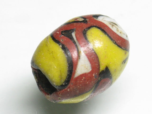 TOKO-BEADS T804-58 African Glass bead 11.5mm T804-58 アフリカとんぼ玉 11.5mm Asian bead & African bead  Handmade,Lampeork,bead,asia,india,ethnic,parts,accessory,beads とんぼ玉,ビーズ,トンボ玉,アジア,インド,エスニック,手作り,パーツ,アクセサリー