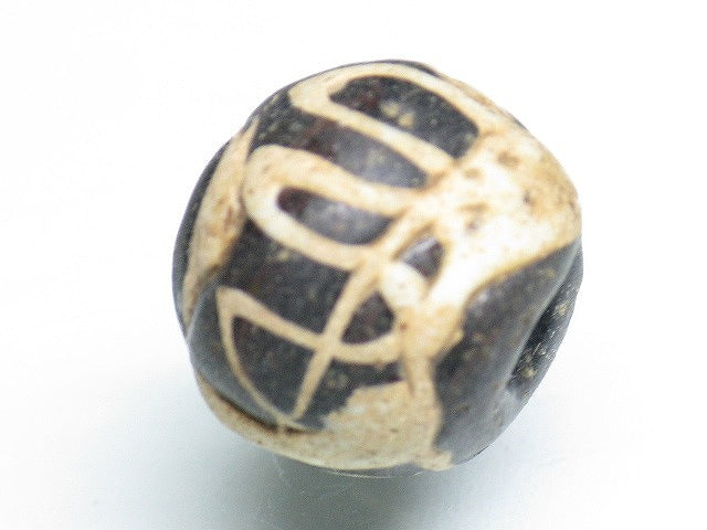 TOKO-BEADS T804-60 African Glass bead 14mm T804-60 アフリカとんぼ玉 14mm Asian bead & African bead  Handmade,Lampeork,bead,asia,india,ethnic,parts,accessory,beads とんぼ玉,ビーズ,トンボ玉,アジア,インド,エスニック,手作り,パーツ,アクセサリー