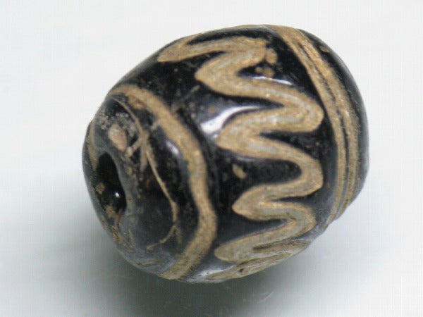 TOKO-BEADS T804-61 African Glass bead 13.5mm T804-61 アフリカとんぼ玉 13.5mm Asian bead & African bead  Handmade,Lampeork,bead,asia,india,ethnic,parts,accessory,beads とんぼ玉,ビーズ,トンボ玉,アジア,インド,エスニック,手作り,パーツ,アクセサリー