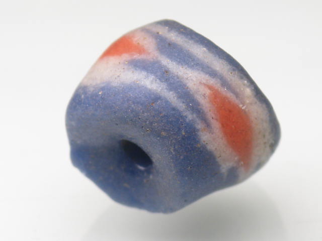TOKO-BEADS T804-82 African Glass bead 13.5mm T804-82 アフリカとんぼ玉 13.5mm Asian bead & African bead  Handmade,Lampeork,bead,asia,india,ethnic,parts,accessory,beads とんぼ玉,ビーズ,トンボ玉,アジア,インド,エスニック,手作り,パーツ,アクセサリー