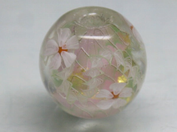 TOKO-BEADS T999-02 Glass Bead made in Japan 15.5mm T999-02 国産とんぼ玉 15.5mm Asian bead & African bead  Handmade,Lampeork,bead,asia,india,ethnic,parts,accessory,beads とんぼ玉,ビーズ,トンボ玉,アジア,インド,エスニック,手作り,パーツ,アクセサリー