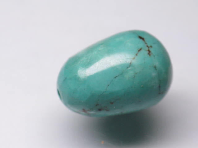 TOKO-BEADS TQ100-06 Turquoise bead 12.5mm TQ100-06 ターコイズビーズ 12.5mm Asian bead & African bead  Handmade,Lampeork,bead,asia,india,ethnic,parts,accessory,beads とんぼ玉,ビーズ,トンボ玉,アジア,インド,エスニック,手作り,パーツ,アクセサリー