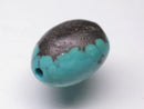 TOKO-BEADS TQ100-07 Turquoise bead 13mm TQ100-07 ターコイズビーズ 13mm Asian bead & African bead  Handmade,Lampeork,bead,asia,india,ethnic,parts,accessory,beads とんぼ玉,ビーズ,トンボ玉,アジア,インド,エスニック,手作り,パーツ,アクセサリー