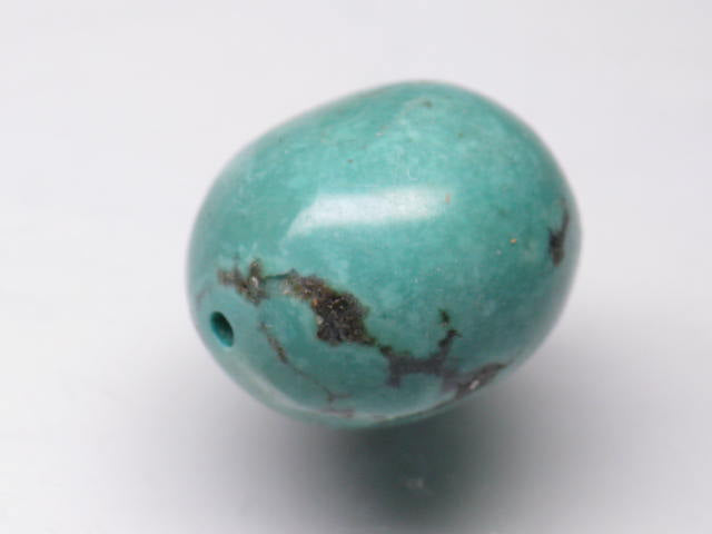 TOKO-BEADS TQ100-10 Turquoise bead 15mm TQ100-10 ターコイズビーズ 15mm Asian bead & African bead  Handmade,Lampeork,bead,asia,india,ethnic,parts,accessory,beads とんぼ玉,ビーズ,トンボ玉,アジア,インド,エスニック,手作り,パーツ,アクセサリー
